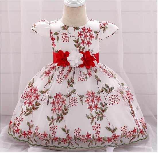 summer children's clothing new baby birthday party wedding dress skirt girls fluffy dress $28.63 Dana Fashion Color: Bean Sand Powder Height: 60cm Baby Clothing Product Category: Children's dress Suitable for ages: infants and young children (1~3 years ol
