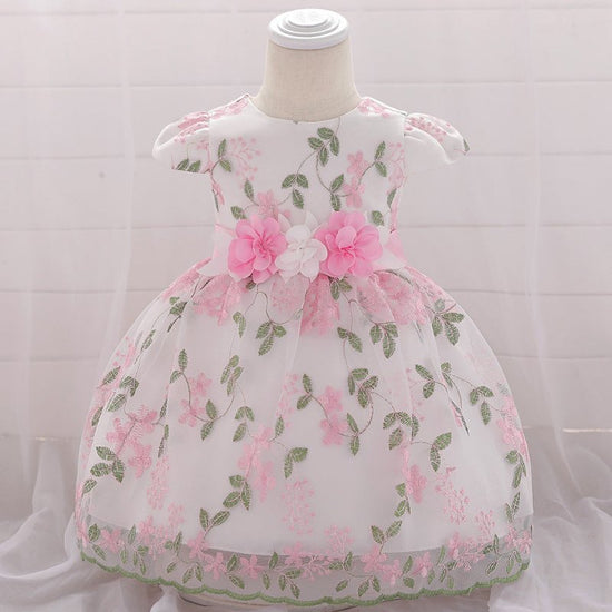 summer children's clothing new baby birthday party wedding dress skirt girls fluffy dress $28.63 Dana Fashion Color: Pink Height: 60cm Baby Clothing Product Category: Children's dress Suitable for ages: infants and young children (1~3 years old, 80~100cm)