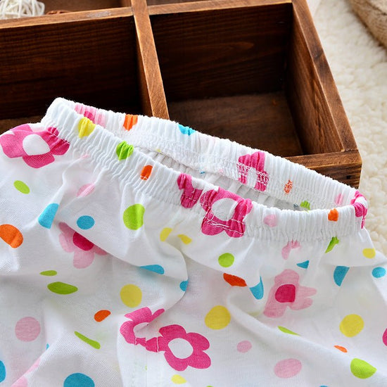 Summer Children's Cotton Thin Lace Bloomers $10.84 Dana Fashion Color: Apple Size: L Baby Clothing Product information: Fabric name: Knitted Safety level: Class A Main fabric composition: cotton Suitable age group: infants (1~3 years old, 80~100cm) Whethe
