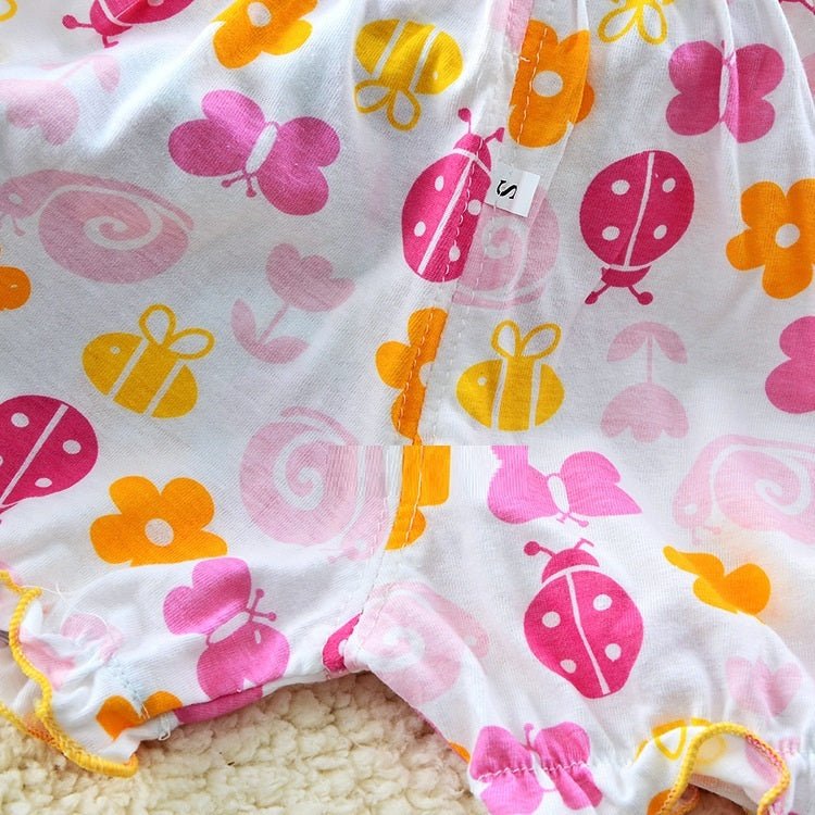 Summer Children's Cotton Thin Lace Bloomers $10.84 Dana Fashion Color: Apple Size: L Baby Clothing Product information: Fabric name: Knitted Safety level: Class A Main fabric composition: cotton Suitable age group: infants (1~3 years old, 80~100cm) Whethe