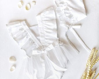 Summer Newborn Cotton And Linen Romper Pure Color Net Yarn Bow Baby Romper $25.36 Dana Fashion Color: White Size: 52CM Baby Clothing Product information: Sleeve: Sleeveless Whether hooded: not hooded Thickness: Thin section Main fabric composition: cotton