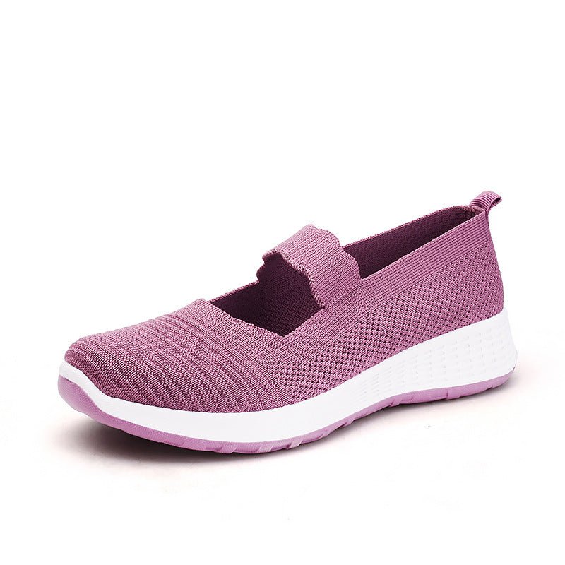 Summer Sports Low-cut Breathable Cloth Shoes For Women $28.45 Dana Fashion Color: Purple Size: 36 Women's shoes Product information: Pattern: solid color Lining material: unlined Applicable sports: Universal Upper height: low top Heel height: low heel (1-