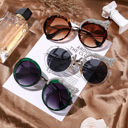 Sun Glasses Men Alloy Sunglasses For Women Eyewear Color $29.50 Dana Fashion style: 07style Women's Accessories Product information: Style: individual Color classification: 7 8 9 10 11 12 Suitable for face shape: round face Glasses shape: round Packing li