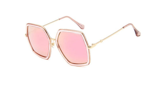 Sun Glasses $17.24 Dana Fashion Color: Pink Women's Accessories Glasses structure; frame Whether polarized; no Lens material; AC Style: Vintage Frame material; metal UV resistance; UV400 Style; new style Visible light transmittance; 99.9 (%)