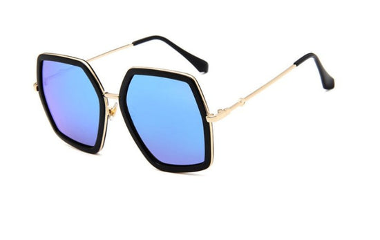 Sun Glasses $17.24 Dana Fashion Color: Blue Women's Accessories Glasses structure; frame Whether polarized; no Lens material; AC Style: Vintage Frame material; metal UV resistance; UV400 Style; new style Visible light transmittance; 99.9 (%)