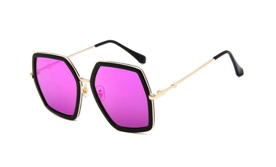 Sun Glasses $17.24 Dana Fashion Color: Purple Women's Accessories Glasses structure; frame Whether polarized; no Lens material; AC Style: Vintage Frame material; metal UV resistance; UV400 Style; new style Visible light transmittance; 99.9 (%)