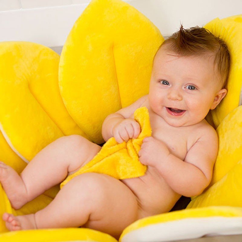 Sunflower For Baby Bath, Baby Sunflower Mat $43.14 Dana Fashion Color: Blue Toys & Hobbies Sunflower is a cute, cute, handy way to bathe your baby! Made from incredibly soft, cute material! Sun flower petals embrace any sink, creating a lovely, safe, fun