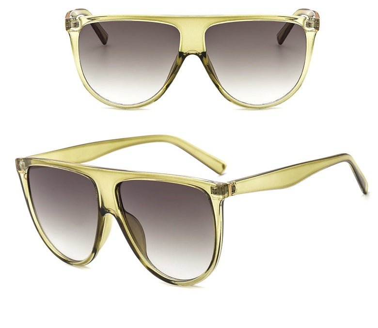 Sunglasses Women Gradient Lens Sun Glasses Women Full Frame Shades Glasses Ladies Unisex $16.89 Dana Fashion Color: Green Women's Accessories Glasses material: PC Lens function: UV protection Occasion: Shopping and driving parties