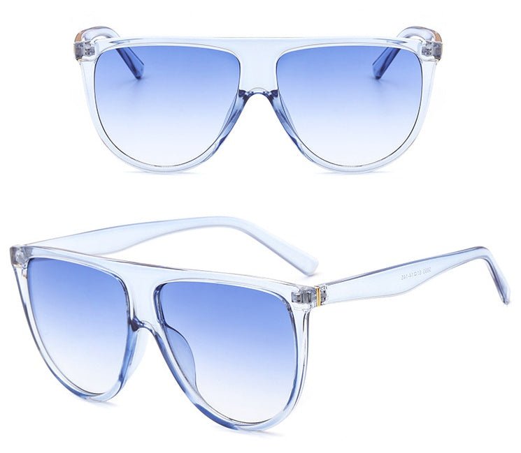 Sunglasses Women Gradient Lens Sun Glasses Women Full Frame Shades Glasses Ladies Unisex $16.89 Dana Fashion Color: Blue Women's Accessories Glasses material: PC Lens function: UV protection Occasion: Shopping and driving parties