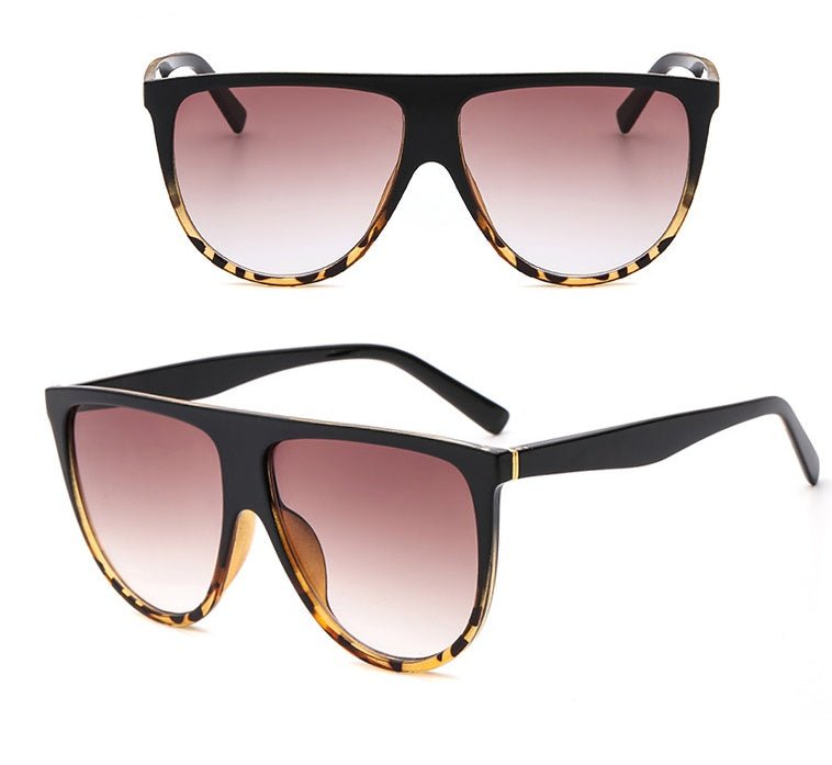Sunglasses Women Gradient Lens Sun Glasses Women Full Frame Shades Glasses Ladies Unisex $16.89 Dana Fashion Color: Leopard print Women's Accessories Glasses material: PC Lens function: UV protection Occasion: Shopping and driving parties
