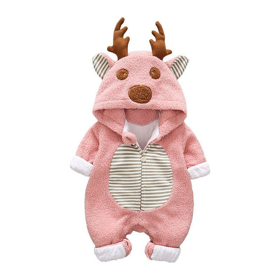 Super cute baby outing in trendy romper $29.77 Dana Fashion Color: Khaki Size: 66cm Baby Clothing Sleeve length: long sleeve Thickness: General Main fabric composition: cotton Main fabric ingredient content: 55 (%) Closed style: Lace-up strap 1. Asian siz