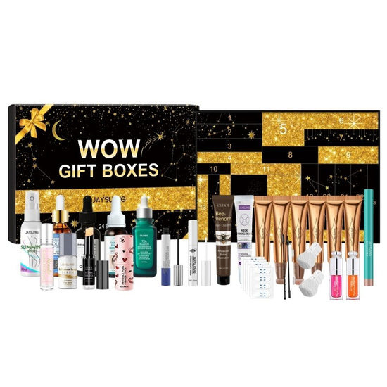 Surprise Girl Makeup And Care Set $88.57 Dana Fashion style: 24 styles makeup Product information: Material: pet Size Information: Size: 39.1 * 3.5 * 27.6cm. Packing list: Nursing package *1