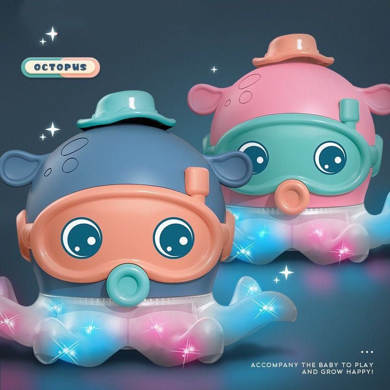 Suspended Blowing Ball Octopus Parent-Child Electric Toy $46.10 Dana Fashion Color: Blue Toys & Hobbies Product information: Product name: cute fun blowing ball octopus Material: plastic and electronic components Specifications: 19X16X19cm Packing size: 1