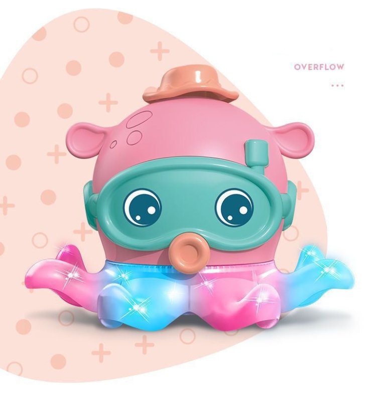 Suspended Blowing Ball Octopus Parent-Child Electric Toy $46.10 Dana Fashion Color: Pink Toys & Hobbies Product information: Product name: cute fun blowing ball octopus Material: plastic and electronic components Specifications: 19X16X19cm Packing size: 1