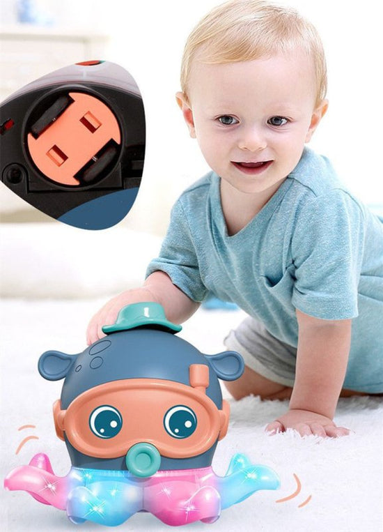 Suspended Blowing Ball Octopus Parent-Child Electric Toy $46.10 Dana Fashion Color: Blue Toys & Hobbies Product information: Product name: cute fun blowing ball octopus Material: plastic and electronic components Specifications: 19X16X19cm Packing size: 1