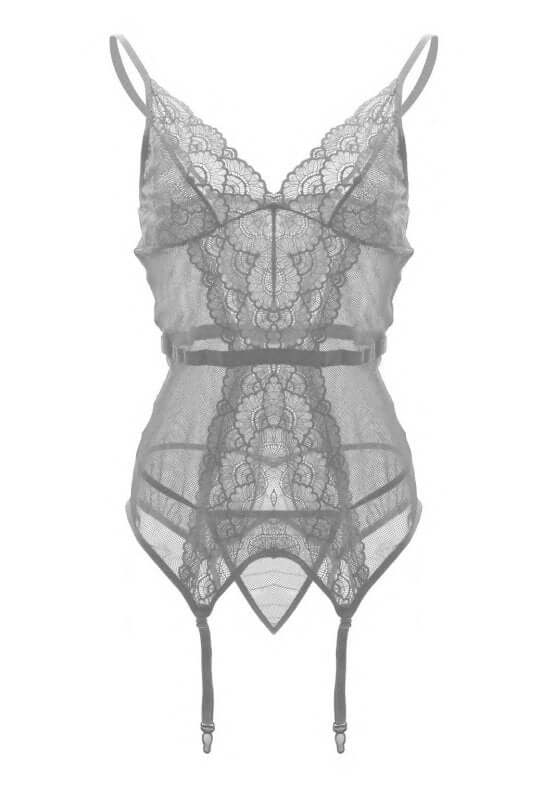 Suspender Underwear Lace Perspective Temptation Underwear With Garter Buckle $35.00 Dana Fashion Color: Black Size: L Women's clothing Specification: Fabric name: Lace Main fabric composition: Polyester fiber (polyester) The content of the main fabric ing