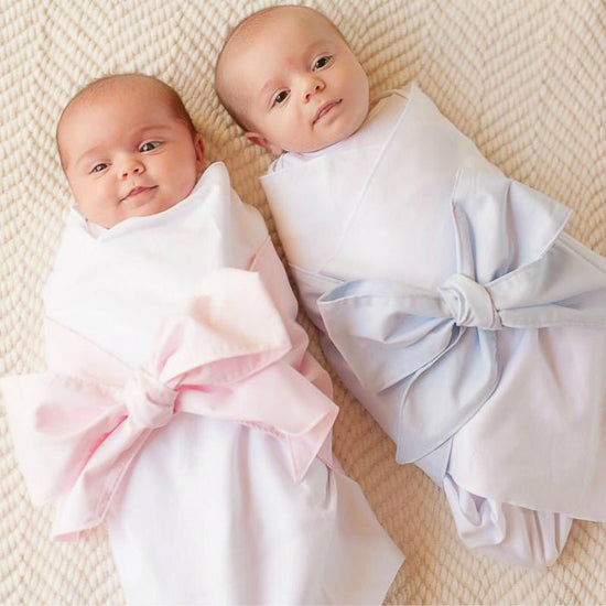 Swaddling cloth with cotton bow $14.29 Dana Fashion Color: Blue lattice Baby Clothing Product category: scarf Fabric: pure cotton Specification: 184 * 14cm Style: bow tie