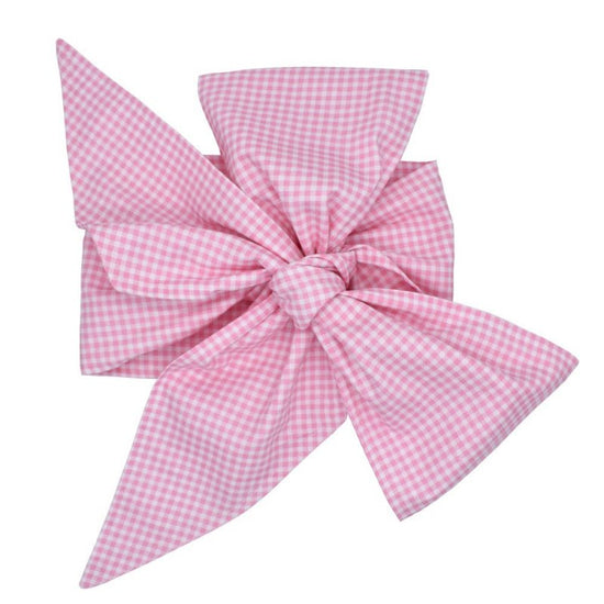 Swaddling cloth with cotton bow $14.29 Dana Fashion Color: Pink lattice Baby Clothing Product category: scarf Fabric: pure cotton Specification: 184 * 14cm Style: bow tie