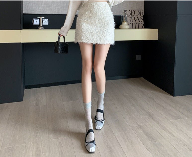 Sweet High Class Elegant Skirt For Women $79.90 Dana Fashion Color: Skirt Size: L Women's clothing Product information: Color: skirt Size: S,M,L Applicable Gender: Female Style type: temperament commute Applicable age group: Adult Style: commuting style N