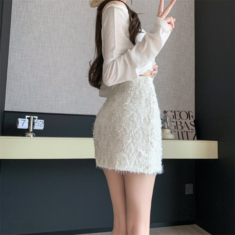 Sweet High Class Elegant Skirt For Women $79.90 Dana Fashion Color: Skirt Size: L Women's clothing Product information: Color: skirt Size: S,M,L Applicable Gender: Female Style type: temperament commute Applicable age group: Adult Style: commuting style N