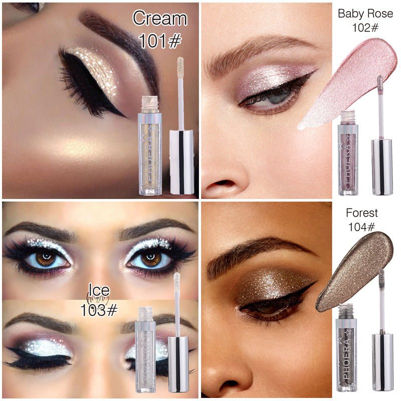 Symphony Eye Shadow $14.91 Dana Fashion Color: 103 Ice makeup Symphony Eye Shadow Product Features: Makes makeup look brighter Weight: 21g / bottle Color box size: 10 * 1.8 * 1.8cm