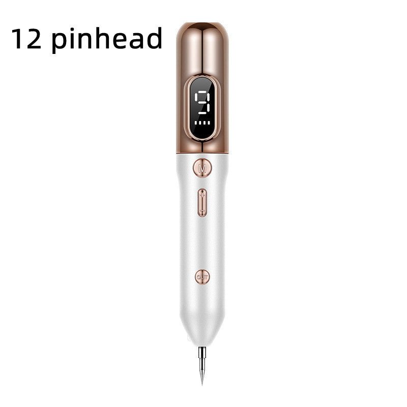Tattoo Mole Removal Plasma Pen Laser Facial Freckle Dark Spot Remover Tool Wart Removal Machine Face Skin Care Beauty Device $80.15 Dana Fashion Color: 12pinhead Gold Electrical outlet: USB Beauty Tools Overview: 1. Use the latest technology, and microcom