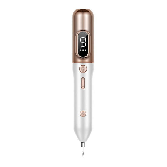 Tattoo Mole Removal Plasma Pen Laser Facial Freckle Dark Spot Remover Tool Wart Removal Machine Face Skin Care Beauty Device $73.37 Dana Fashion Color: Gold Electrical outlet: USB Beauty Tools Overview: 1. Use the latest technology, and microcomputer cont