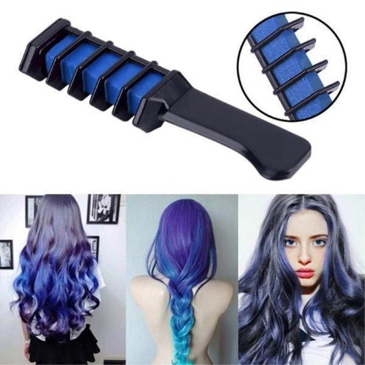 Temporary Mini Disposable Crayons Hair Color Dyeing Mascara Dye Chalk Box With Brush $19.00 Dana Fashion Color: Box 6 color Beauty Tools Describe: 100% brand new quality Color as shown Feature: Very suitable for parties and beach vacations. Mix them all o