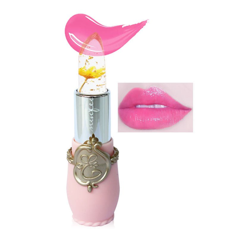 The Flower Crystal Jelly Magic Lipgloss Family $25.00 Dana Fashion Color: Yellow makeup The Flower Crystal Jelly Magic Lipgloss Family