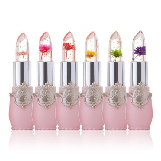 The Flower Crystal Jelly Magic Lipgloss Family $25.00 Dana Fashion Color: Green makeup The Flower Crystal Jelly Magic Lipgloss Family