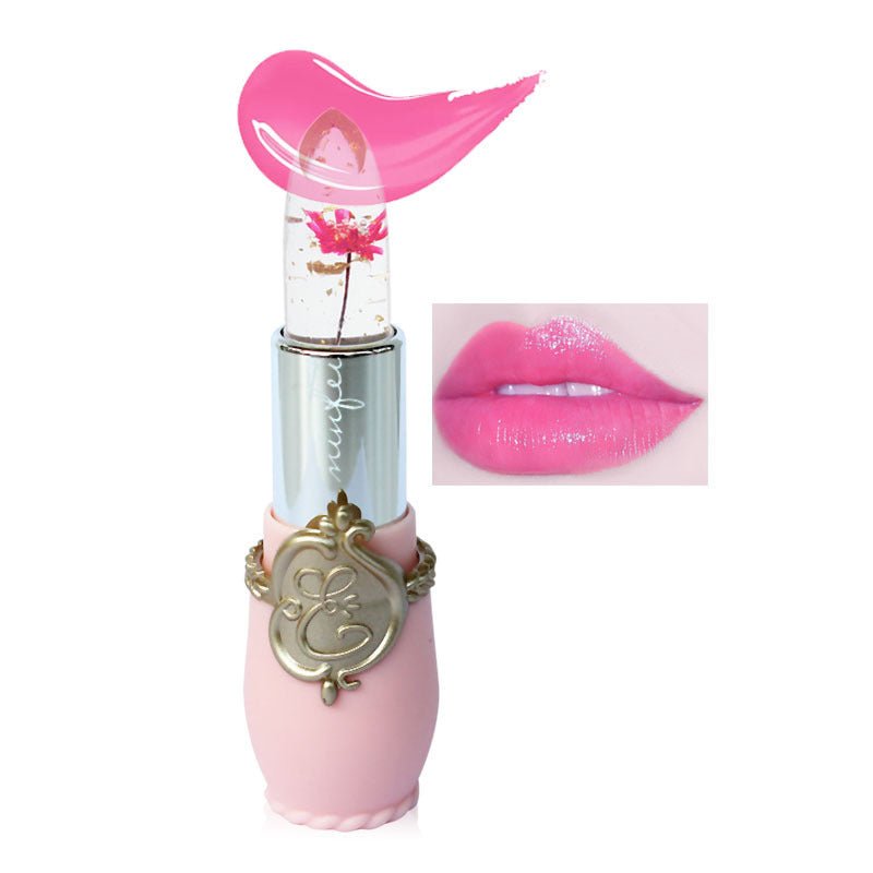 The Flower Crystal Jelly Magic Lipgloss Family $25.00 Dana Fashion Color: Rose makeup The Flower Crystal Jelly Magic Lipgloss Family
