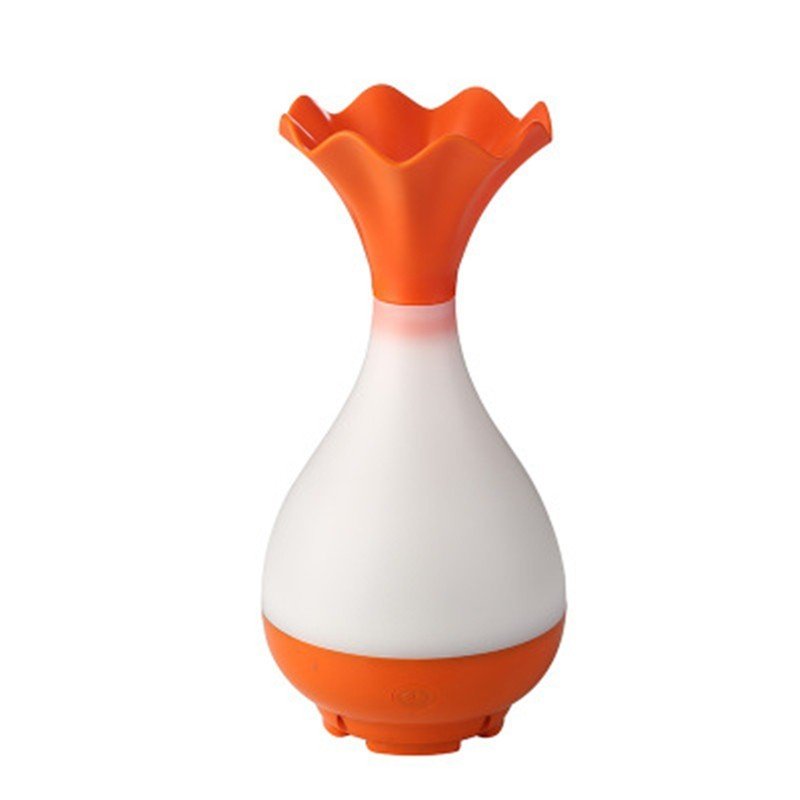 The Jade Clean Bottle Aromatherapy Humidifier $36.87 Dana Fashion Color: Orange Beauty Tools Material: ABS+PP+ electronic components Size: 9.8 * 9.8 * 9.8 CM Applicable area: 10-13m2 Tank capacity: 95 ml Power supply: USB5V, 800 ma, 4 w Number of leds: 6