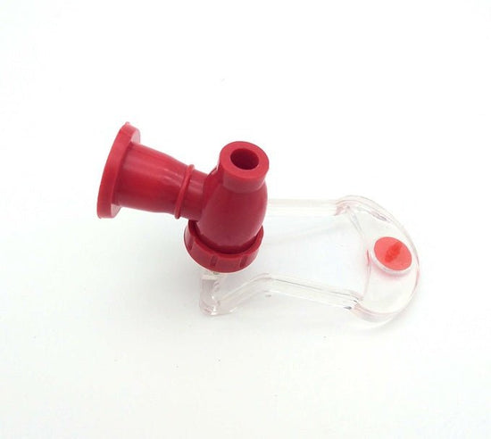 The Magic Tap Soda Dispenser $15.09 Dana Fashion Color: red Dana's Kitchen Overview: Have you ever wanted to have your very own soda machine at home? Well, now you can turn any 2-liter bottle into a soda dispenser! Just twist the Magic Tap Dispenser on to