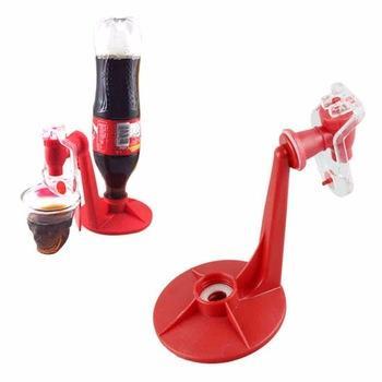 The Magic Tap Soda Dispenser $15.09 Dana Fashion Color: red Dana's Kitchen Overview: Have you ever wanted to have your very own soda machine at home? Well, now you can turn any 2-liter bottle into a soda dispenser! Just twist the Magic Tap Dispenser on to