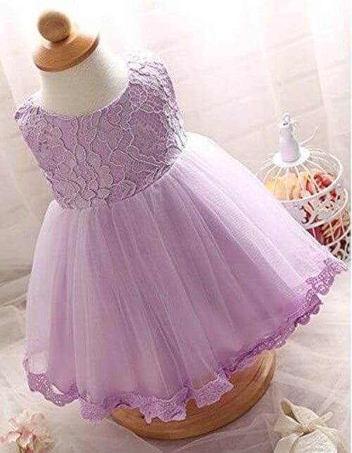 The new baby Bow Dress Dress Age 0-2 years old baby full moon child gauze skirt $26.99 Dana Fashion Color: Blue Size: L Baby Clothing 1
