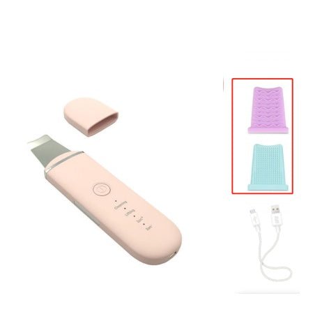 The New Ultrasonic Facial Cleanser Peeling Machine Removes Facial Blackheads $28.00 Dana Fashion Color: pink set Beauty Tools Product information: Net weight: 75g, 135g with packaging Size: 169*42*13.5mm Packing size: 205*75*40mm Charging power supply: 3.