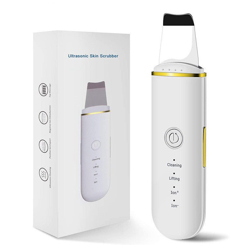 The New Ultrasonic Facial Cleanser Peeling Machine Removes Facial Blackheads $20.00 Dana Fashion Color: Blackhead suction English 1pcs Beauty Tools Product information: Net weight: 75g, 135g with packaging Size: 169*42*13.5mm Packing size: 205*75*40mm Cha
