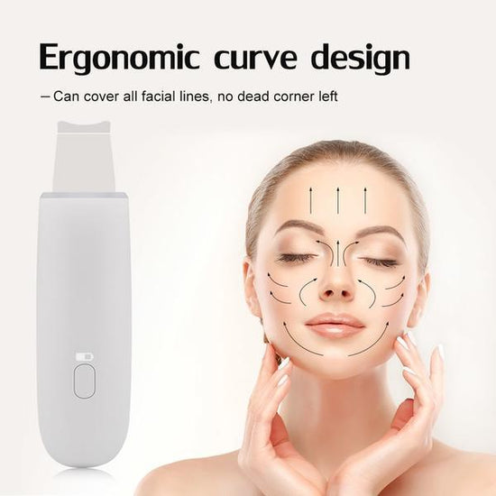 The Ultimate Face Cleaner $89.99 Dana Fashion Color: White Beauty Tools Features: Ultrasound: Using the principle of ultrasound, enter the skin's epidermis to remove surface grease and dirt while cleaning up waste impurities. Operation introduction: 1. Wi
