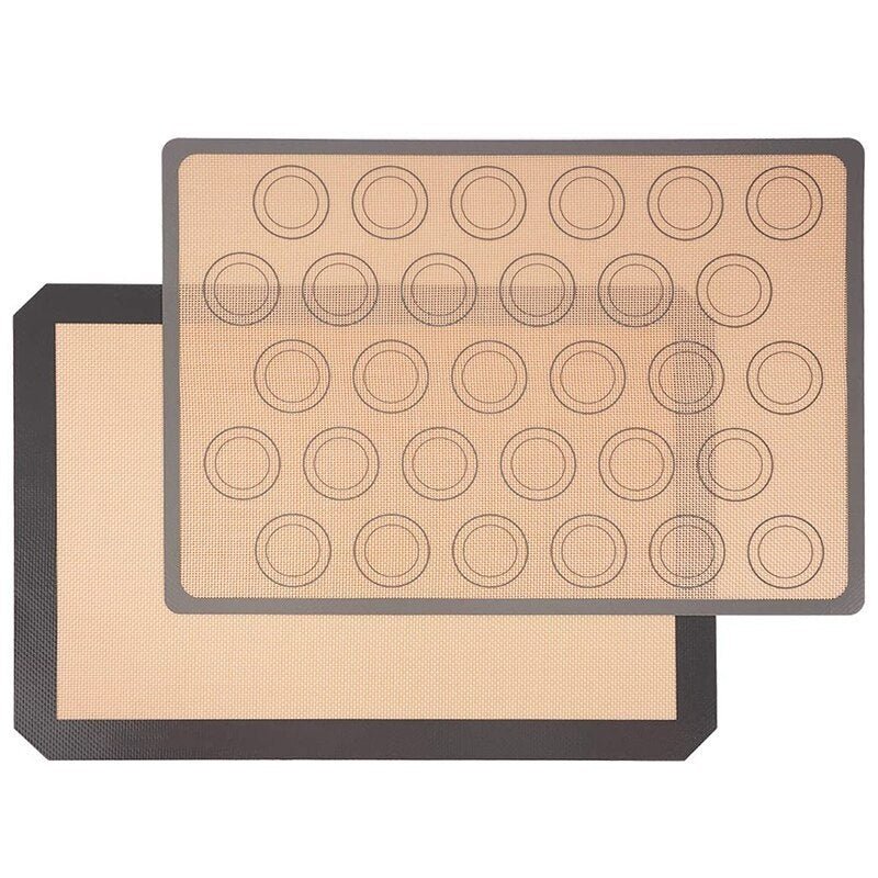 Thermally resistant silicone baking mat $28.81 Dana Fashion Color: Grey style: 2pcs Dana's Kitchen Product name: Silicone baking mat Number: 002 Category: Household plastic MATS Item no: in002 Model: in0025 Shape: Rectangle Material: Silica gel