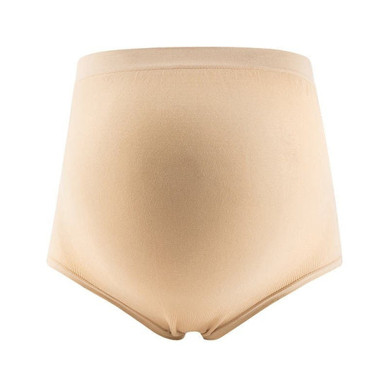 Thin Breathable Cotton Crotch Belly Support Postpartum Pregnant Women Seamless Underwear $8.90 Dana Fashion Color: Skin Color Size: L Baby & Mother Product information: Pattern: solid color Weaving: knitting Fabric name: Nylon Color: green, skin color, li
