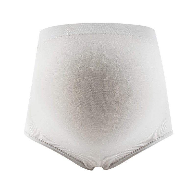 Thin Breathable Cotton Crotch Belly Support Postpartum Pregnant Women Seamless Underwear $8.90 Dana Fashion Color: Light Gray Size: L Baby & Mother Product information: Pattern: solid color Weaving: knitting Fabric name: Nylon Color: green, skin color, li