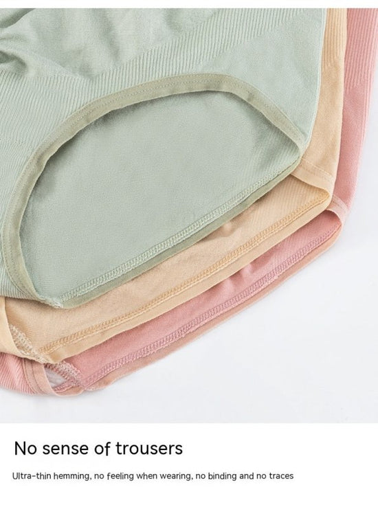 Thin Breathable Cotton Crotch Belly Support Postpartum Pregnant Women Seamless Underwear $8.90 Dana Fashion Color: Cameo Brown Size: L Baby & Mother Product information: Pattern: solid color Weaving: knitting Fabric name: Nylon Color: green, skin color, l