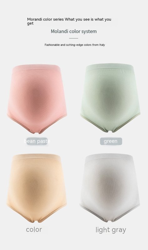 Thin Breathable Cotton Crotch Belly Support Postpartum Pregnant Women Seamless Underwear $8.90 Dana Fashion Color: Cameo Brown Size: L Baby & Mother Product information: Pattern: solid color Weaving: knitting Fabric name: Nylon Color: green, skin color, l
