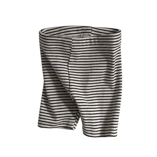 Thin Cropped Pants Baby Threaded Underwear Leggings Safety $18.98 Dana Fashion Color: Apricot Suit Height: 100cm Baby Clothing Product information: Pattern: solid color Color: apricot, gray black, pink stripes, black stripes Flight opening: hair band Suit