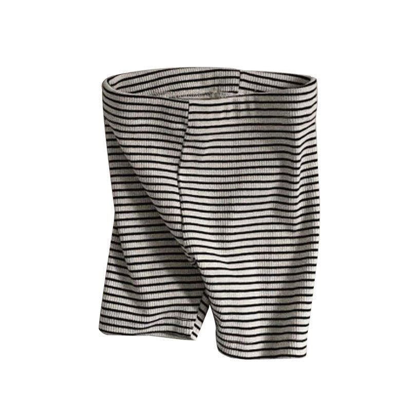 Thin Cropped Pants Baby Threaded Underwear Leggings Safety $18.98 Dana Fashion Color: Apricot Suit Height: 100cm Baby Clothing Product information: Pattern: solid color Color: apricot, gray black, pink stripes, black stripes Flight opening: hair band Suit