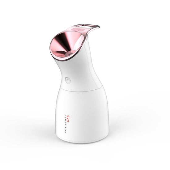 Three-in-one Purple Light Disinfection Lamp Humidifier $39.00 Dana Fashion Color: Pink Beauty Tools Overview: Design concept: The sleek and full-bodied appearance gives us a lot of love, named 520 humidifier, which also shows that this product has large c