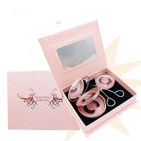 Three Pairs Of Quantum Magnetic False Eyelashes $26.50 Dana Fashion Color: Black makeup Overview: B The principle of our quantum magnetic eyelashes is the principle of magnets attracting each other, then our hard and soft magnets also have the principle o