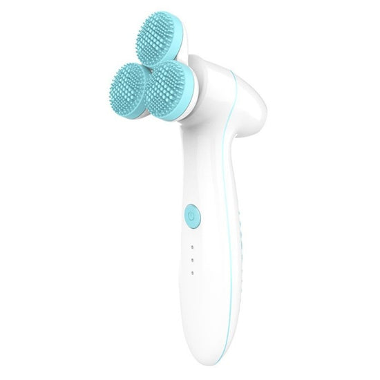 Three round 3D silicone cleansing instrument $130.00 Dana Fashion Color: Blue Beauty Tools Characteristics: 1. Silicone brush head: don't hurt the skin 2. Double Cleaning: Cleaning More Hierarchical 3. Design around facial muscles: V-shaped angular power.