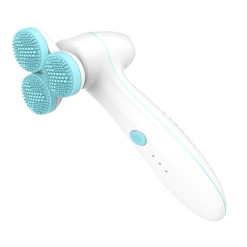 Three round 3D silicone cleansing instrument $130.00 Dana Fashion Color: Blue Beauty Tools Characteristics: 1. Silicone brush head: don't hurt the skin 2. Double Cleaning: Cleaning More Hierarchical 3. Design around facial muscles: V-shaped angular power.