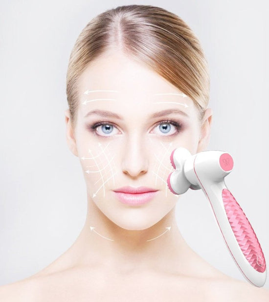 Three round 3D silicone cleansing instrument $130.00 Dana Fashion Color: Blue Beauty Tools Characteristics: 1. Silicone brush head: don't hurt the skin 2. Double Cleaning: Cleaning More Hierarchical 3. Design around facial muscles: V-shaped angular power.